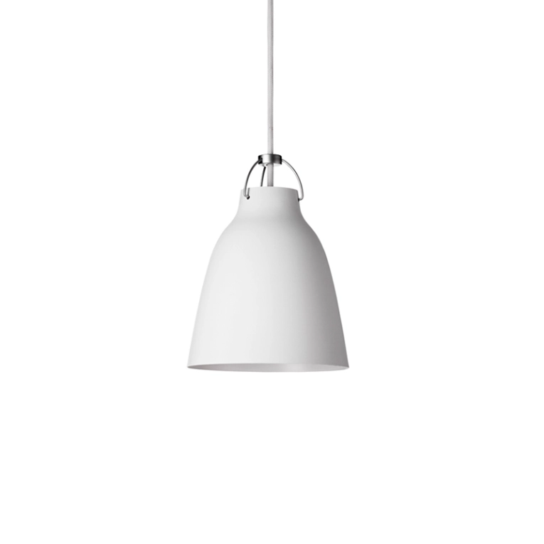 Suspension CARAVAGGIO P1 Blanc mat/ câble blanc FRITZ HANSEN