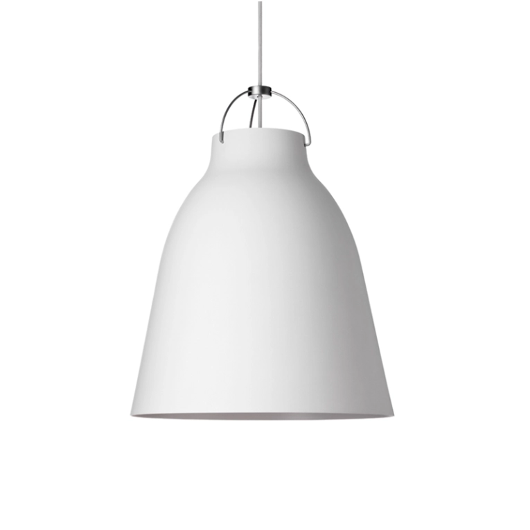 Suspension CARAVAGGIO P3 Blanc mat/ câble blanc FRITZ HANSEN