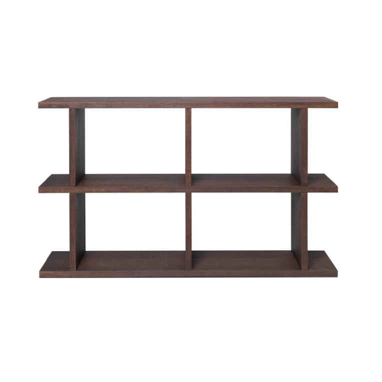 Etagère Bibliothèque KONA 2x2 Chêne teinte foncée FERM LIVING