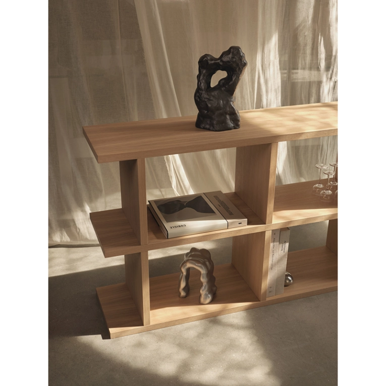 Etagère Bibliothèque KONA 2x2 Chêne naturel FERM LIVING