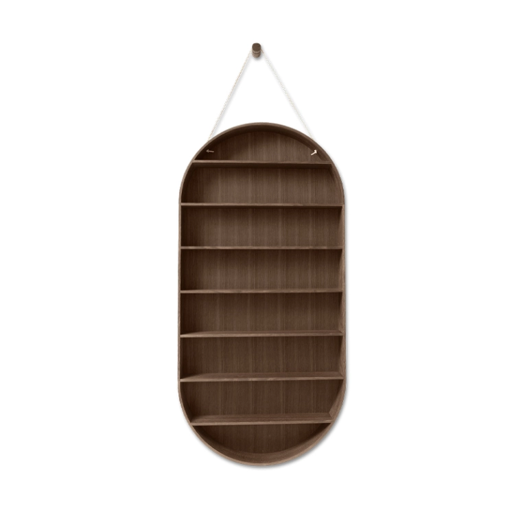 Etagère OVAL DORM Chêne teinté fumé FERM LIVING