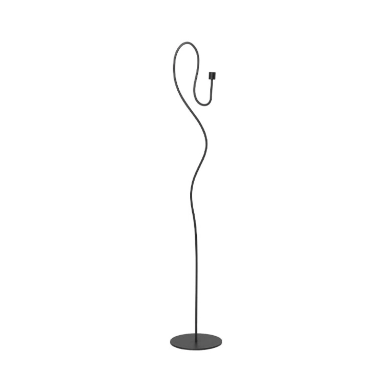 Photophore, bougeoir et bougie Chandelier VALSE H 113 Noir FERM LIVING