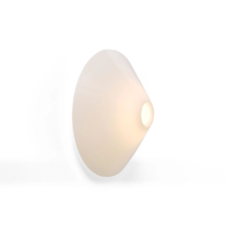 Applique ONO FLUSH MOUNT Ø 35 Blanc opalin HAY