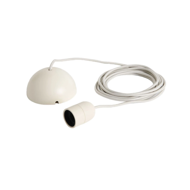 Accessoire luminaire Système électrique pour suspension COMMON Craie HAY