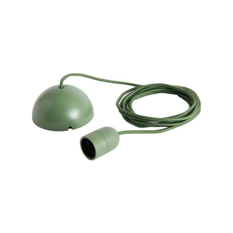 Accessoire luminaire Système électrique pour suspension COMMON Vert jardin HAY