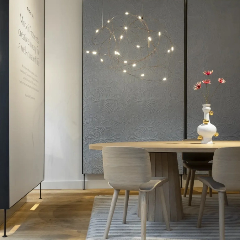 Suspension FLOCK OF LIGHT 21 Bronze MOOOI