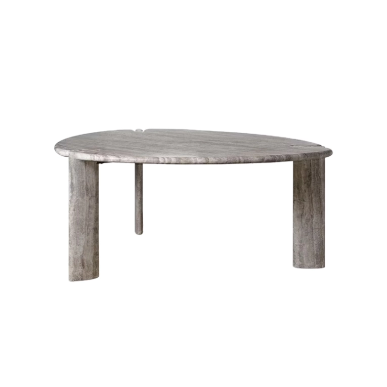 Table ISAMU STONE Travertin BAXTER MADE IN ITALY