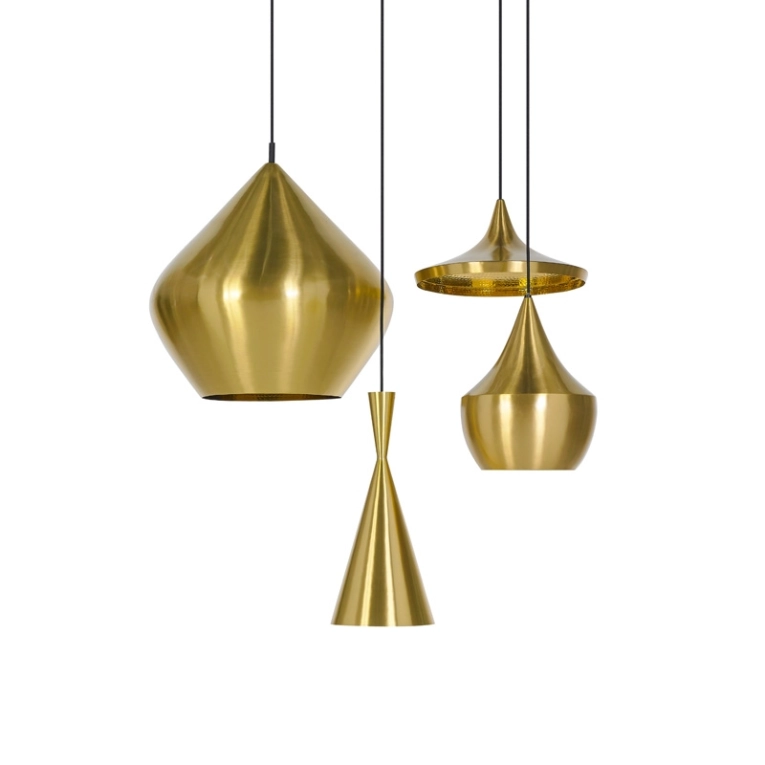 Suspension BEAT LIGHT TALL Laiton TOM DIXON