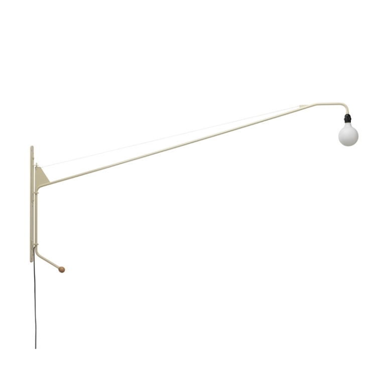 Applique POTENCE Prouvé Blanc Colombe VITRA