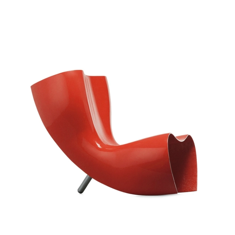 Fauteuil FELT CHAIR Rouge CAPPELLINI