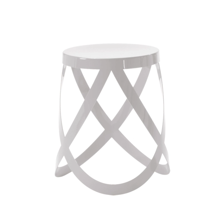 Tabouret RIBBON Blanc CAPPELLINI
