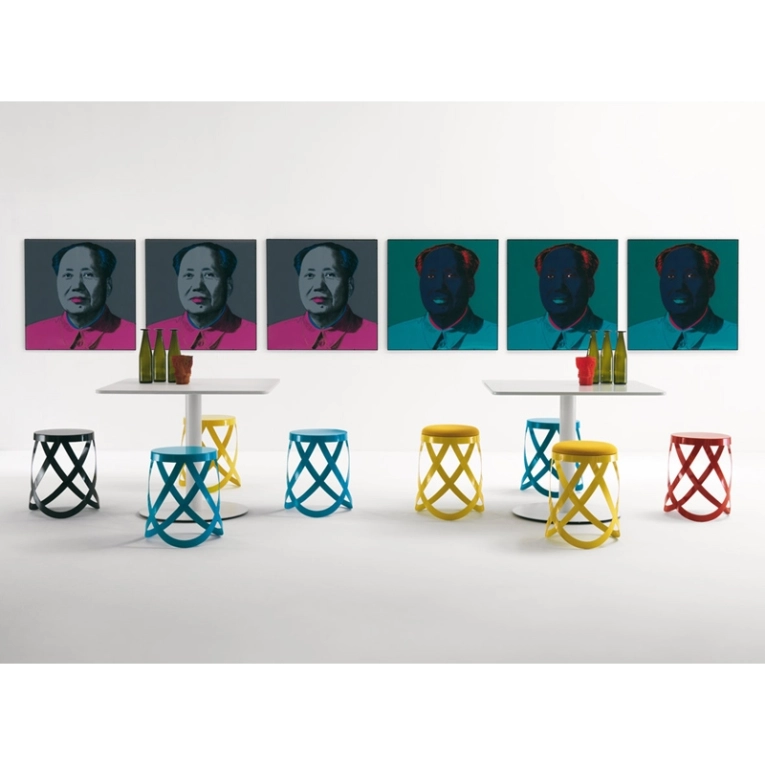 Tabouret RIBBON Blanc CAPPELLINI