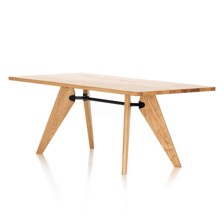 Table SOLVAY Chêne VITRA