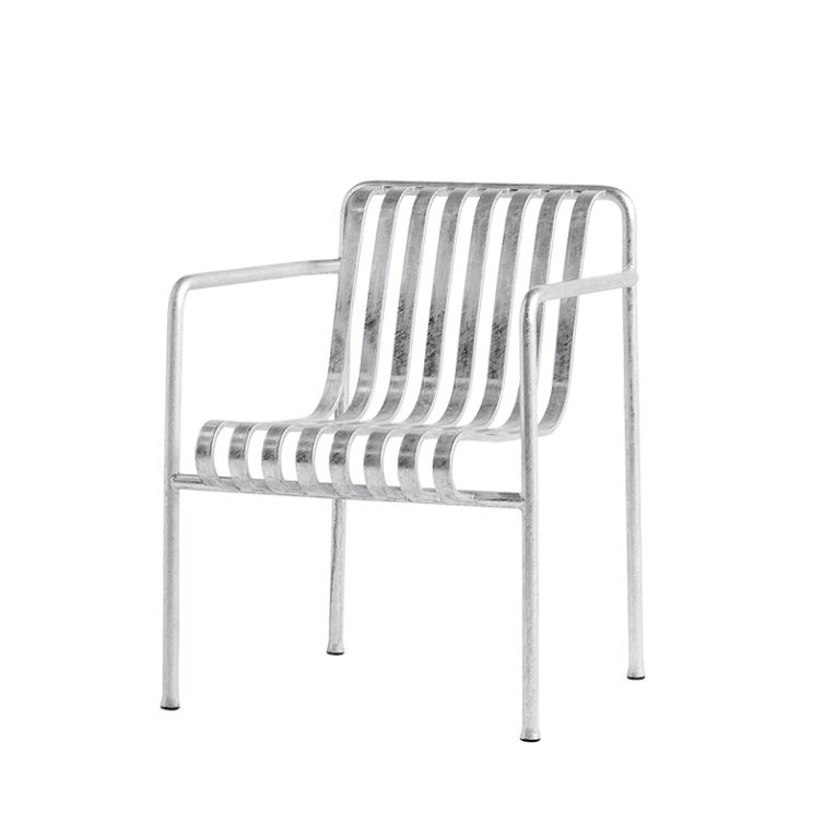 Chaise extérieur PALISSADE Galvanisé HAY