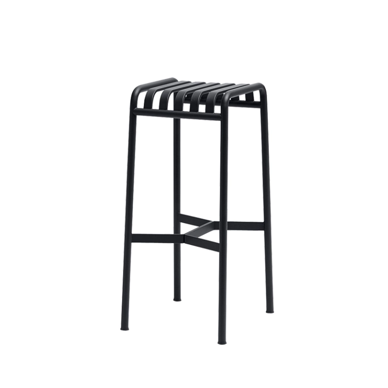 Tabouret haut PALISSADE Anthracite HAY