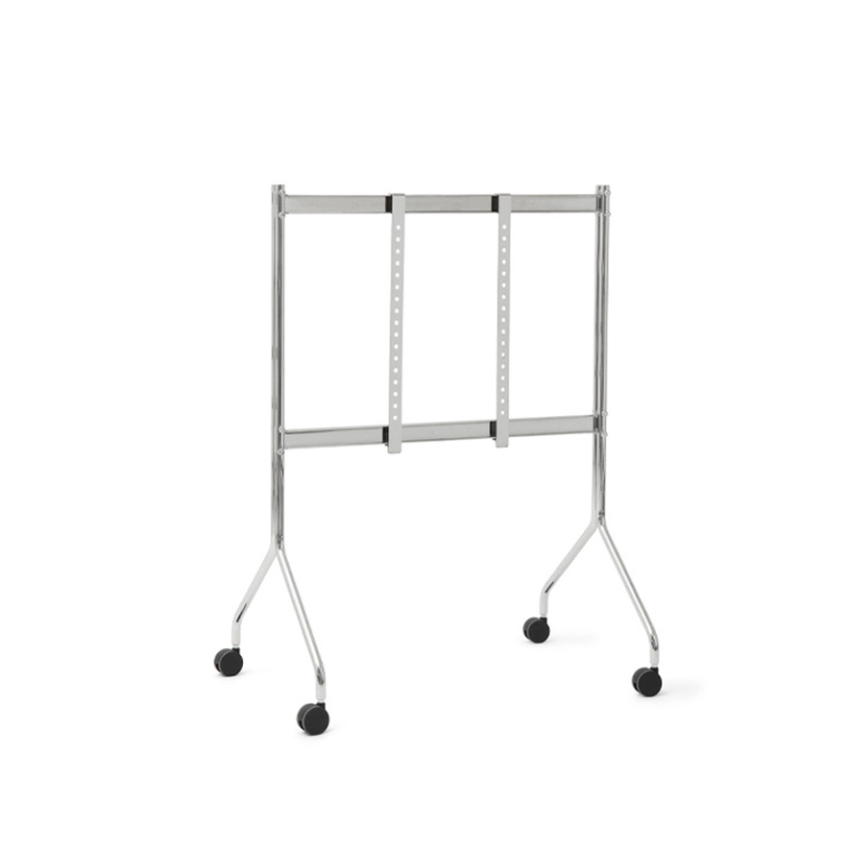 Meuble TV Support TV MOON ROLLIN' Chrome PEDESTAL