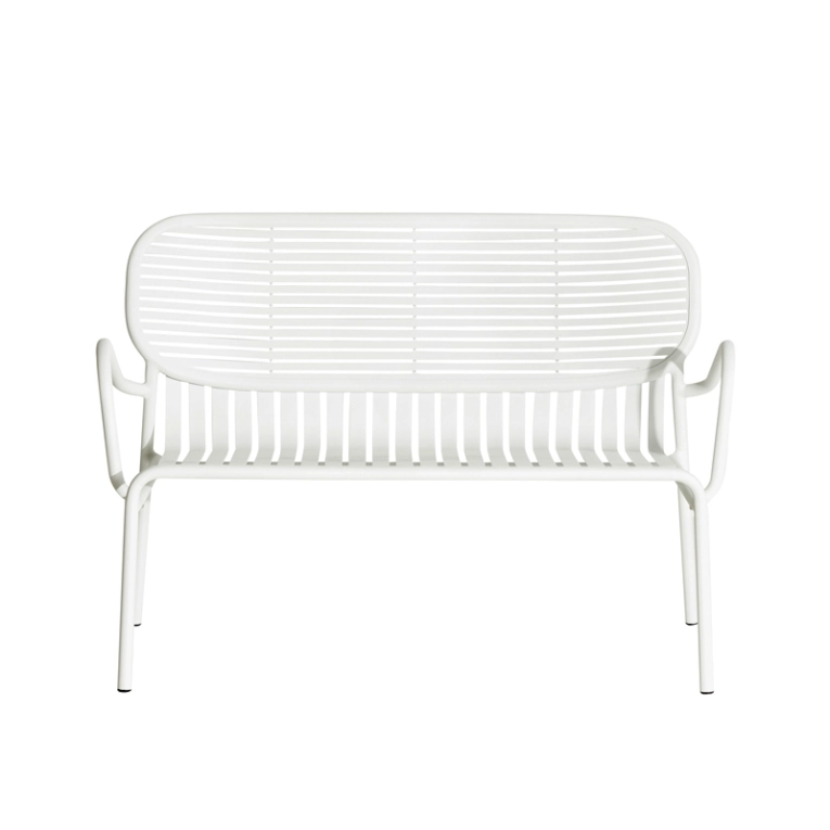 Canapé extérieur WEEK-END Blanc PETITE FRITURE
