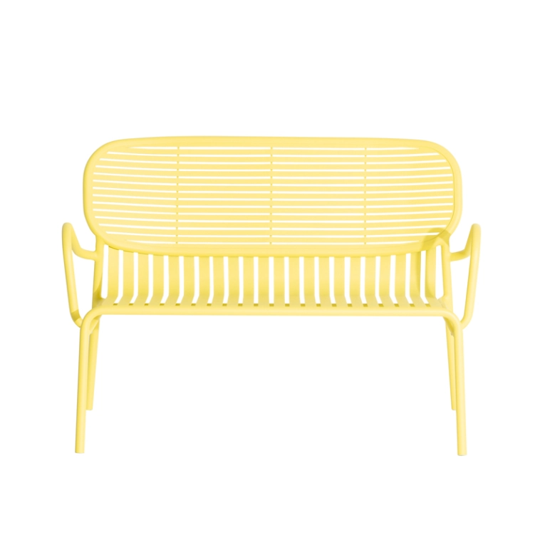 Canapé extérieur WEEK-END Jaune PETITE FRITURE