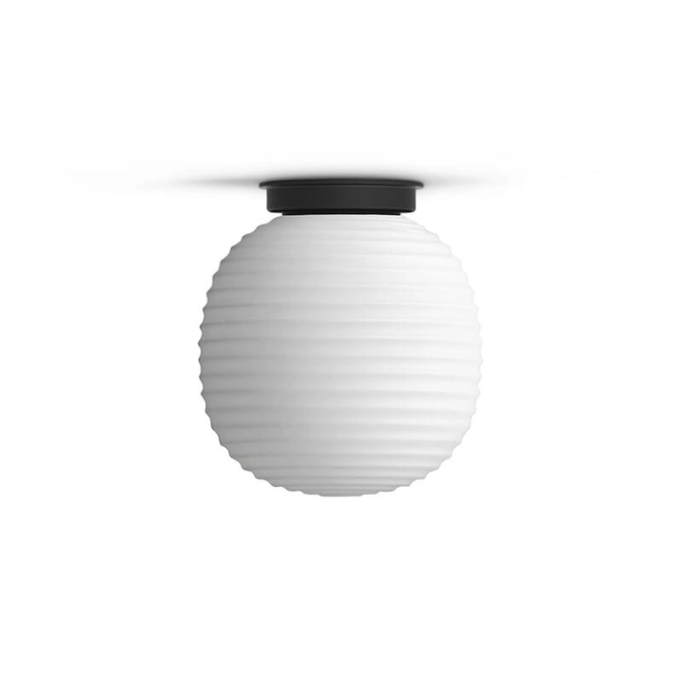 Plafonnier LANTERN Verre opalin blanc NEW WORKS