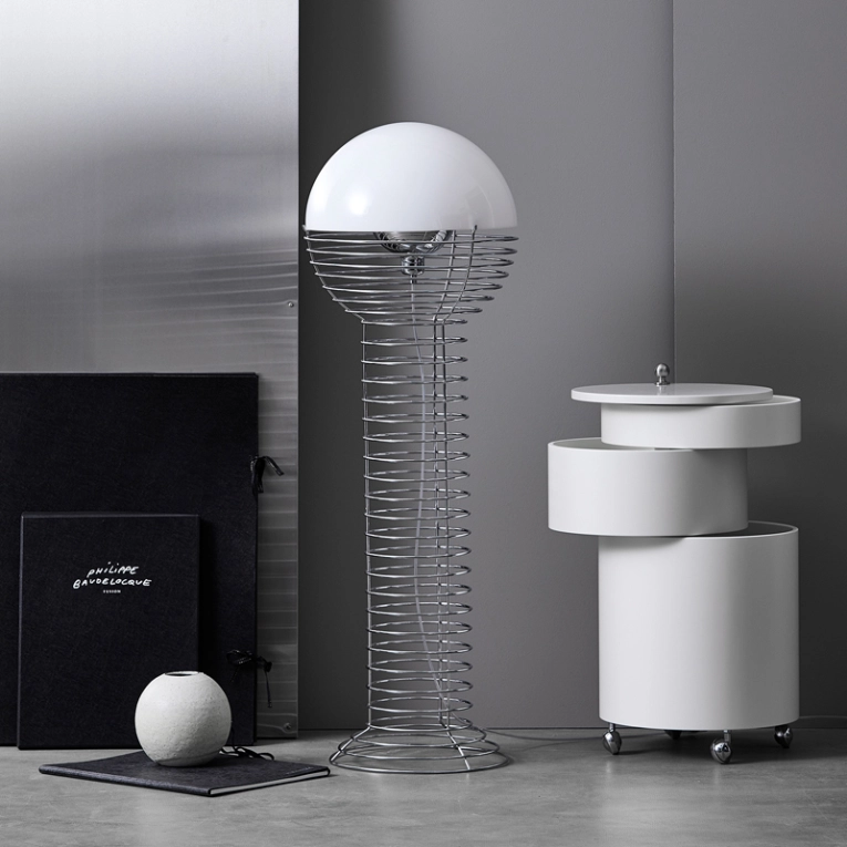 Lampadaire WIRE Blanc VERPAN