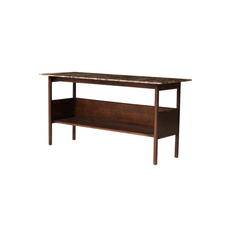 Console COLLECT Marbre Emperador marron WENDELBO