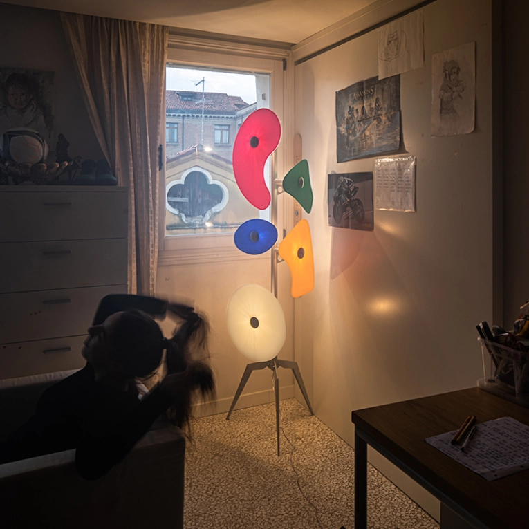 Lampadaire ORBITAL Multicolore  FOSCARINI