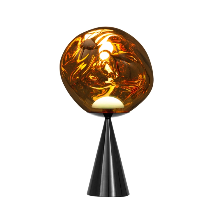 Lampe à poser MELT CONE FAT Or TOM DIXON
