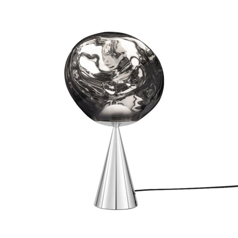 Lampe à poser MELT CONE FAT Chrome/ chrome TOM DIXON