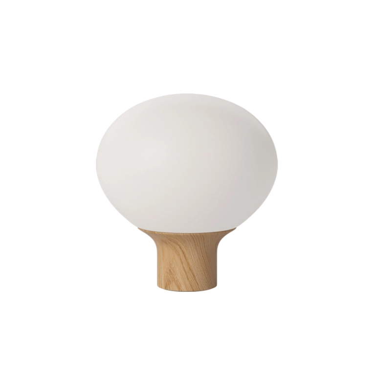 Lampe à poser ACORN Ø 32 Blanc opalin BOLIA