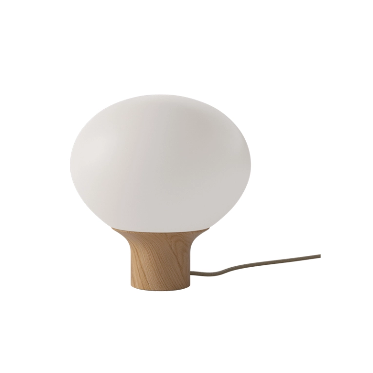 Lampe à poser ACORN Ø 32 Blanc opalin BOLIA
