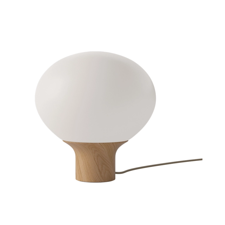 Lampe à poser ACORN Ø 41 Blanc opalin BOLIA