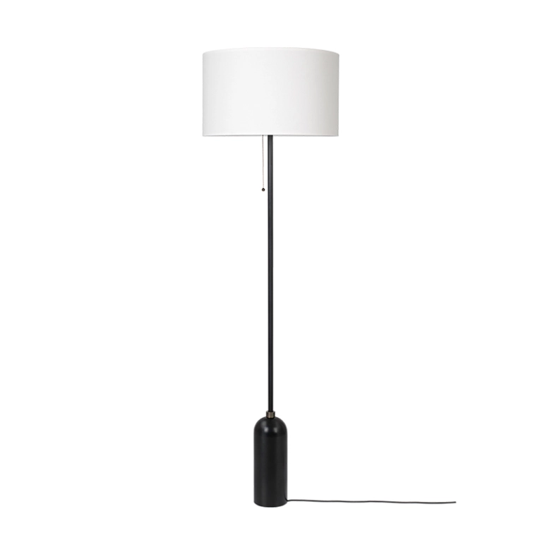 Lampadaire GRAVITY Acier noir GUBI