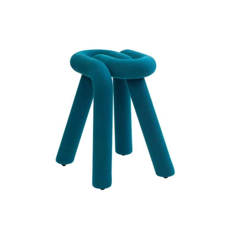 Tabouret BOLD Bleu canard MOUSTACHE