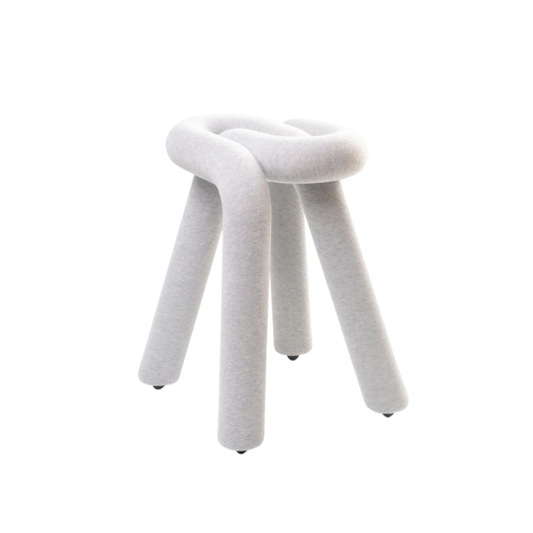 Tabouret BOLD Gris clair MOUSTACHE