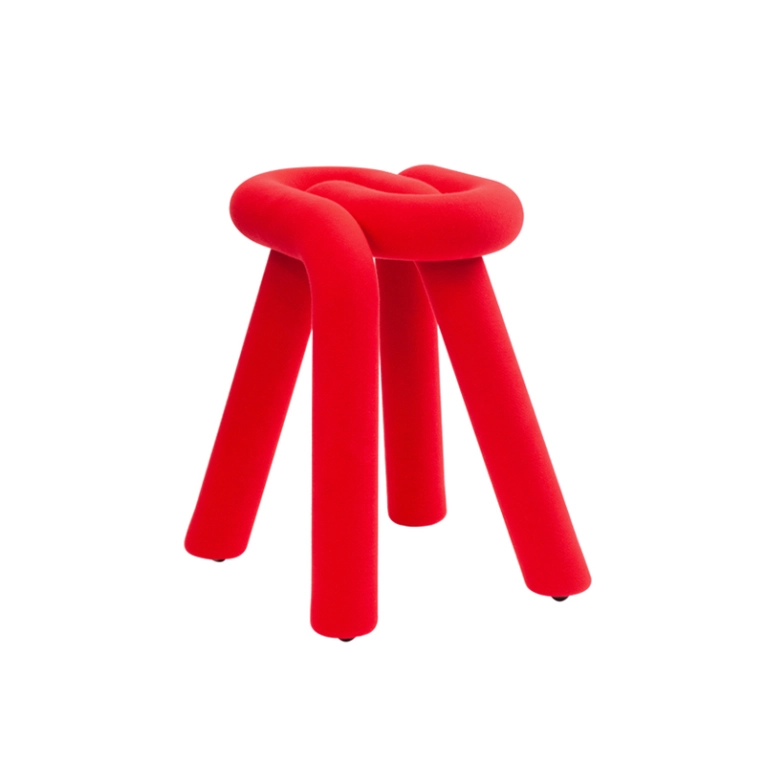 Tabouret BOLD Rouge MOUSTACHE