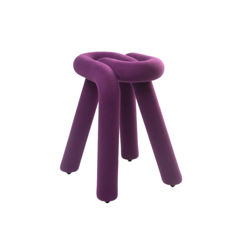 Tabouret BOLD Violet MOUSTACHE