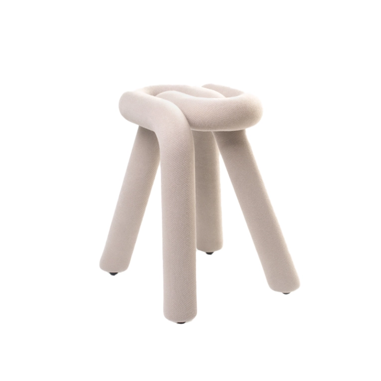 Tabouret BOLD Gris pailleté MOUSTACHE