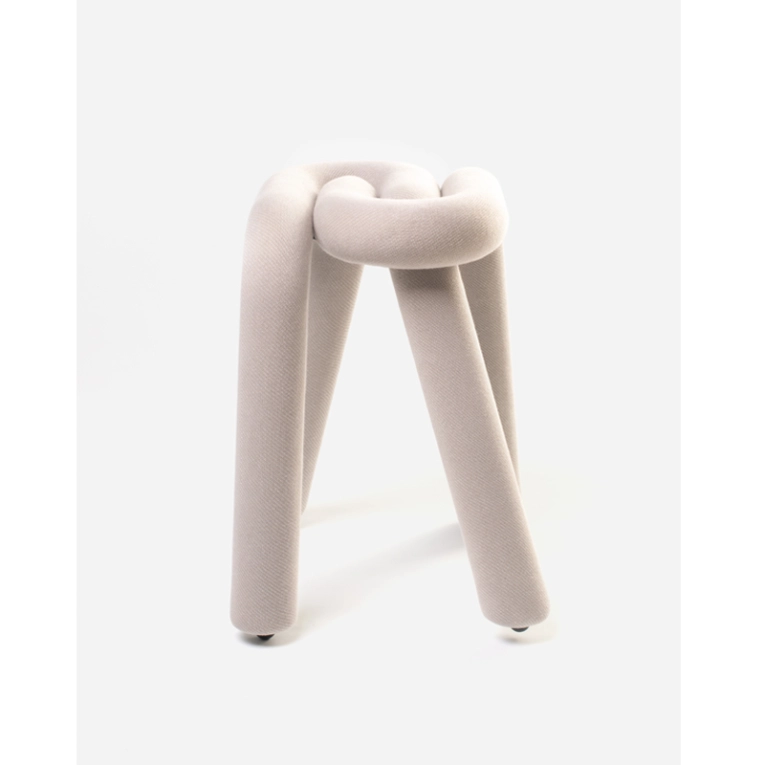 Tabouret BOLD Gris pailleté MOUSTACHE