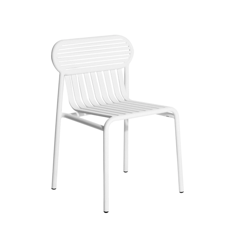 Chaise extérieur WEEK-END Blanc PETITE FRITURE