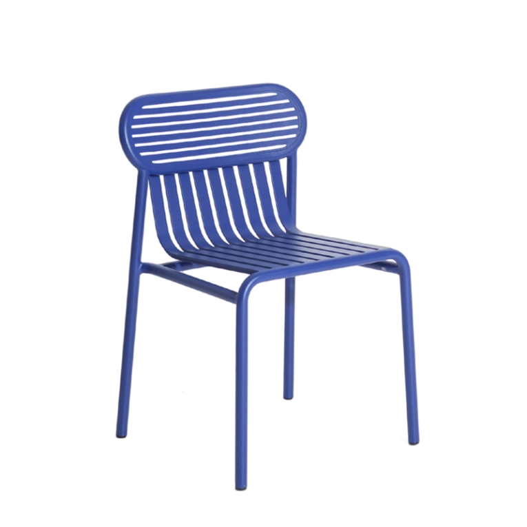 Chaise extérieur WEEK-END Bleu PETITE FRITURE