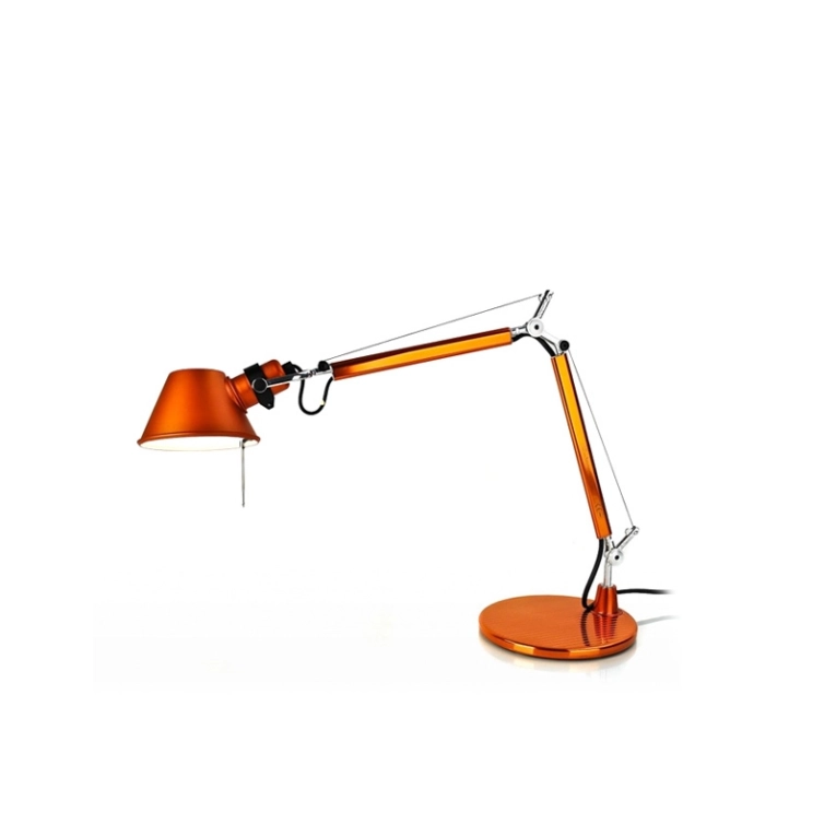 Lampe de bureau TOLOMEO MICRO Orange ARTEMIDE