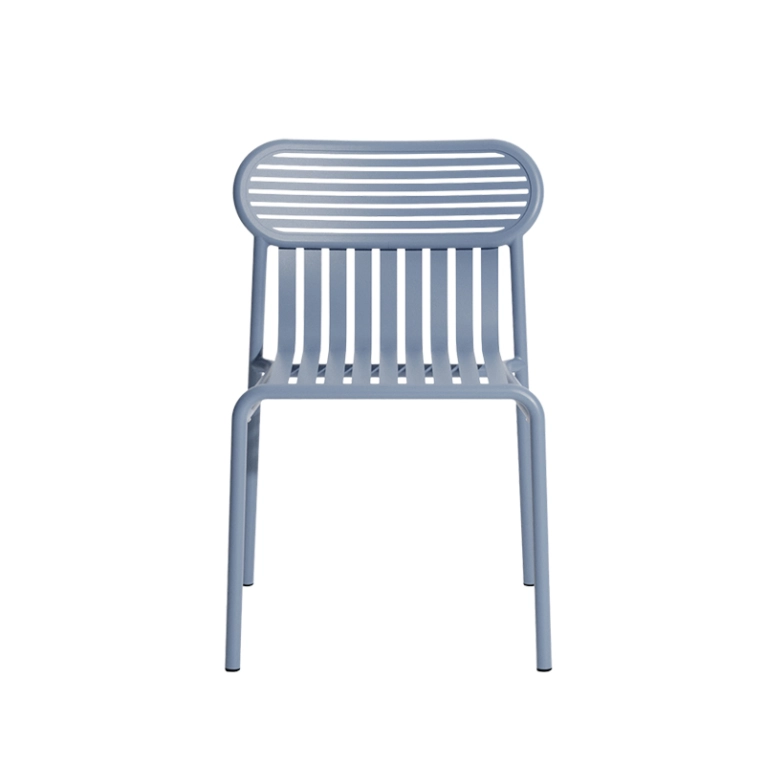 Chaise extérieur WEEK-END Bleu pigeon PETITE FRITURE