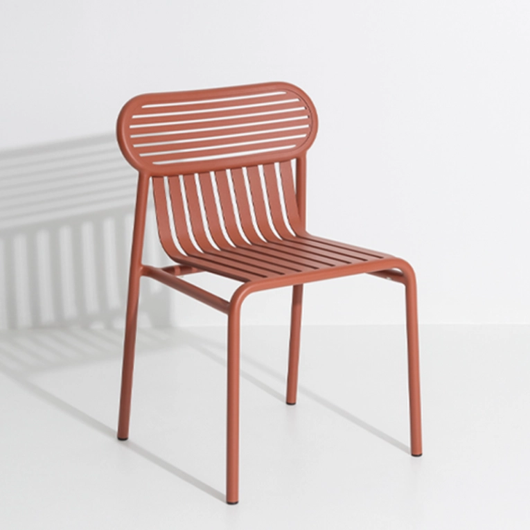 Chaise extérieur WEEK-END Terracotta PETITE FRITURE