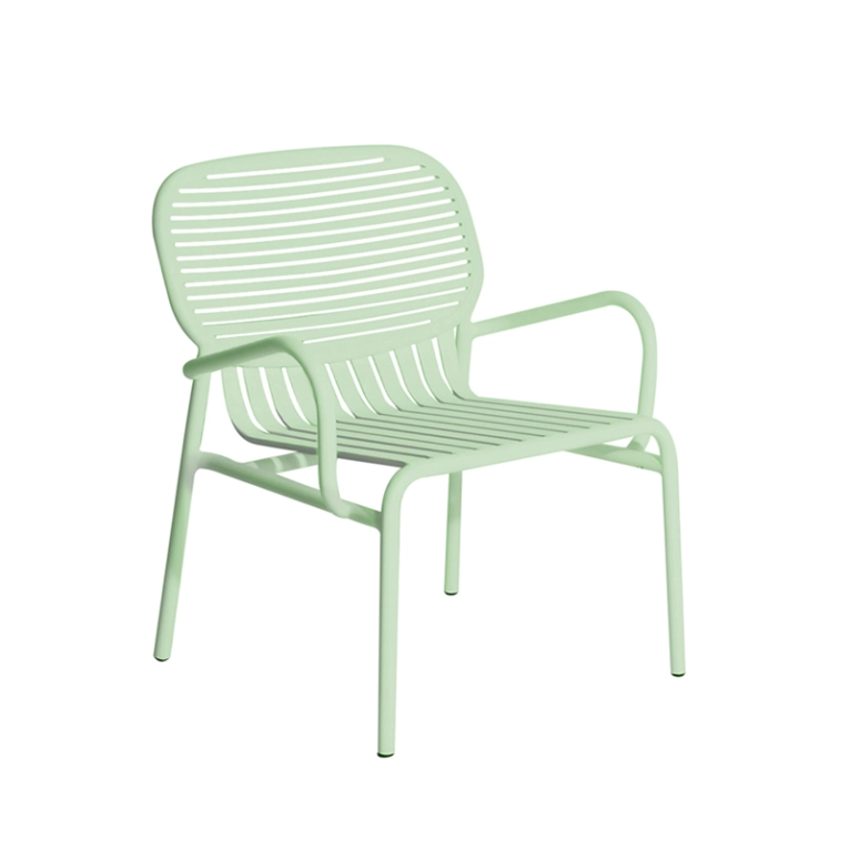 Fauteuil extérieur WEEK-END Vert pastel PETITE FRITURE