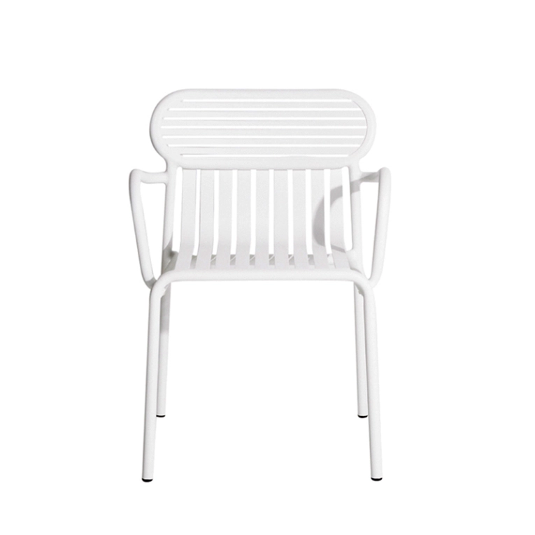 Chaise extérieur WEEK-END Blanc PETITE FRITURE