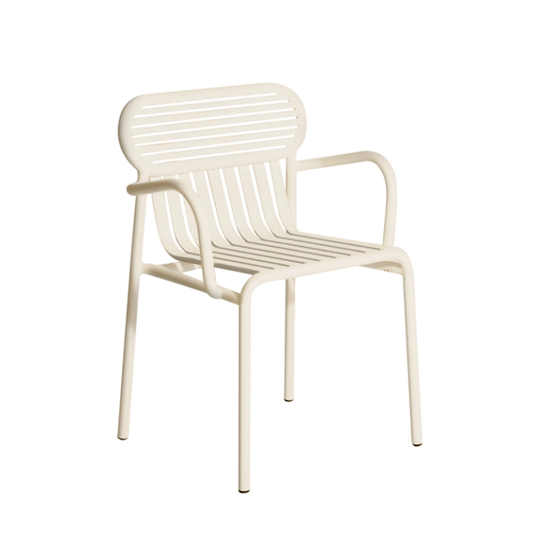 Chaise extérieur WEEK-END Ivoire PETITE FRITURE