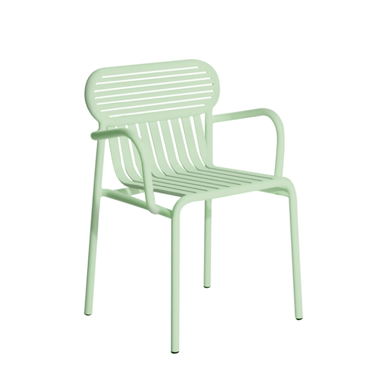 Chaise extérieur WEEK-END Vert pastel PETITE FRITURE