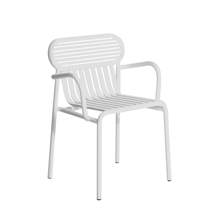 Chaise extérieur WEEK-END Gris perle PETITE FRITURE