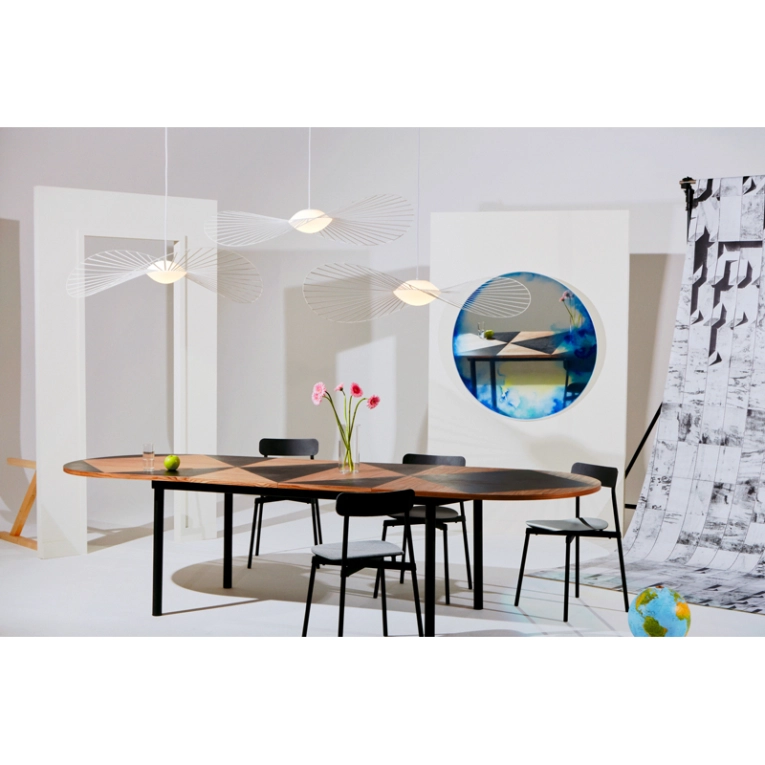 Chaise FROMME Bleu pigeon PETITE FRITURE