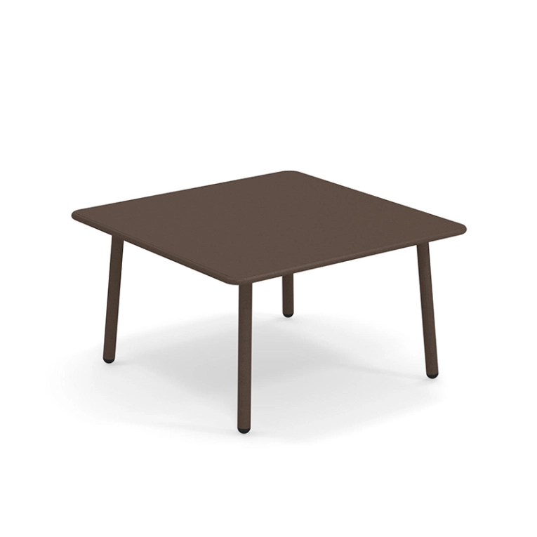 Table basse extérieur DARWIN Marron d'Inde EMU